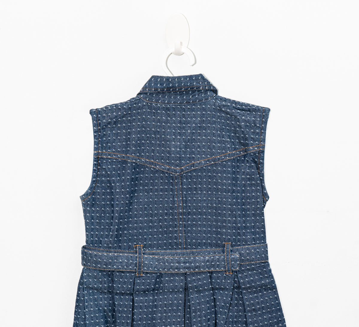Girls denim-Belted