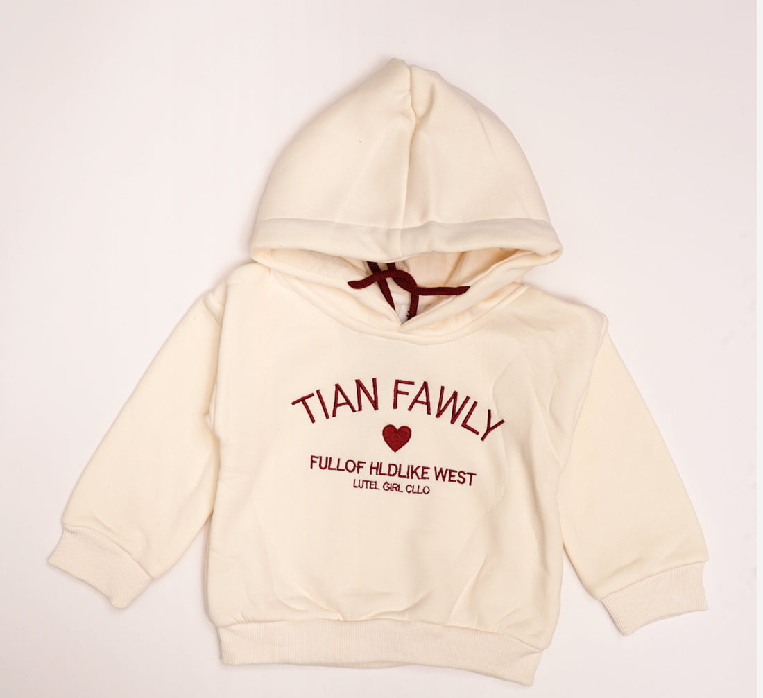 LONG SLEEVE PRINTED SWEATSHIRT HOODIE