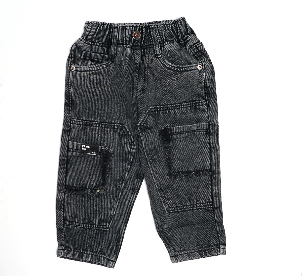 Plain Cargo Jeans