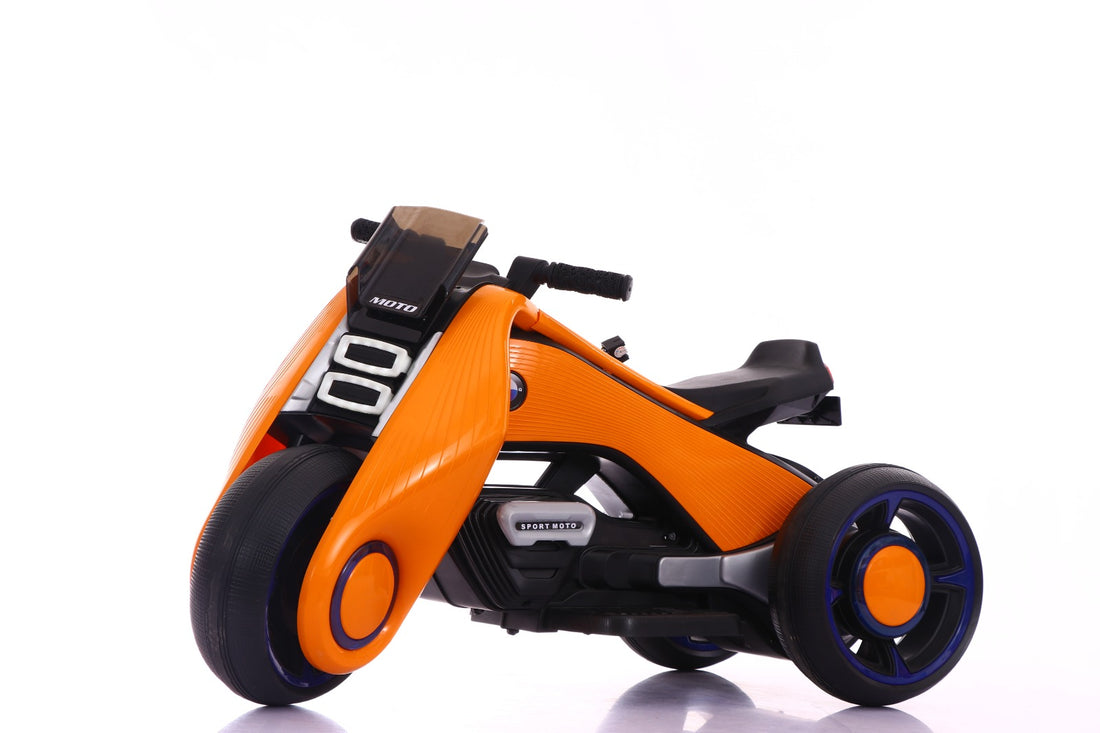 ORBIC KIDS ELECTRIC MOTOR BIKE -ORANGE