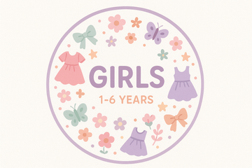 Girls 1-6 Years category page round shape