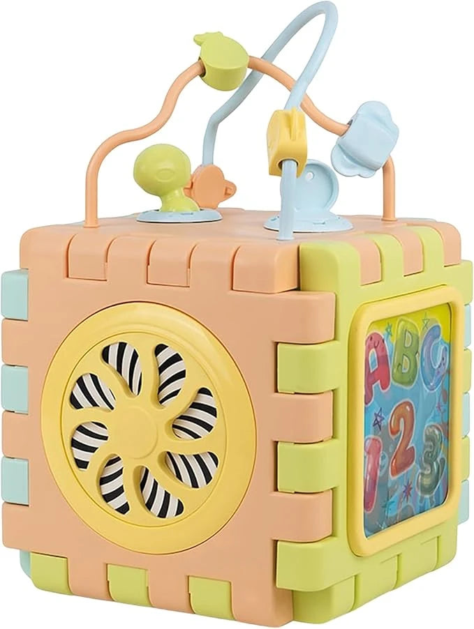 Dolu 2 in 1 Educational Cube and Puzzle