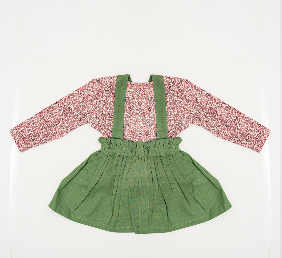 Cute Little Girls' Dangri Frock Sets