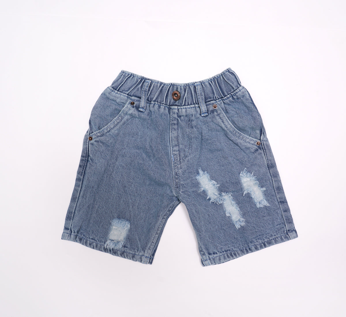 SCRATCH DENIM SHORTS KIDS