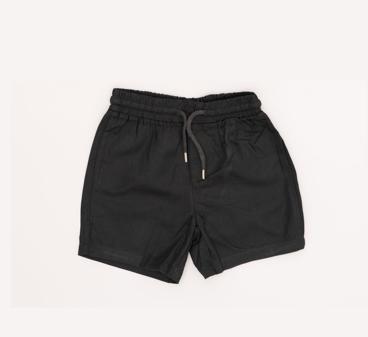 Textured Camp Collar Shirt and Shorts Set