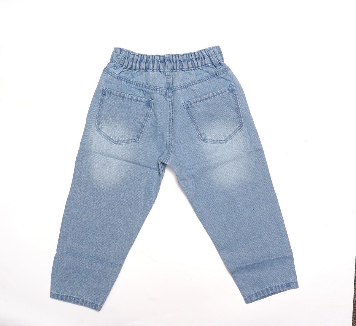 Embroidered Straight Fit Jeans