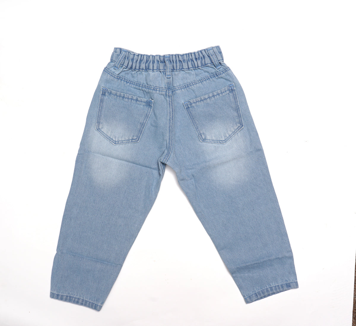 Embroidered Straight Fit Jeans