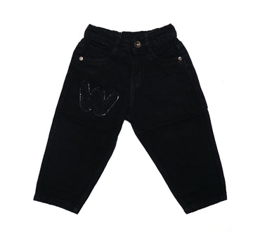 Embroidered Straight Fit Jeans