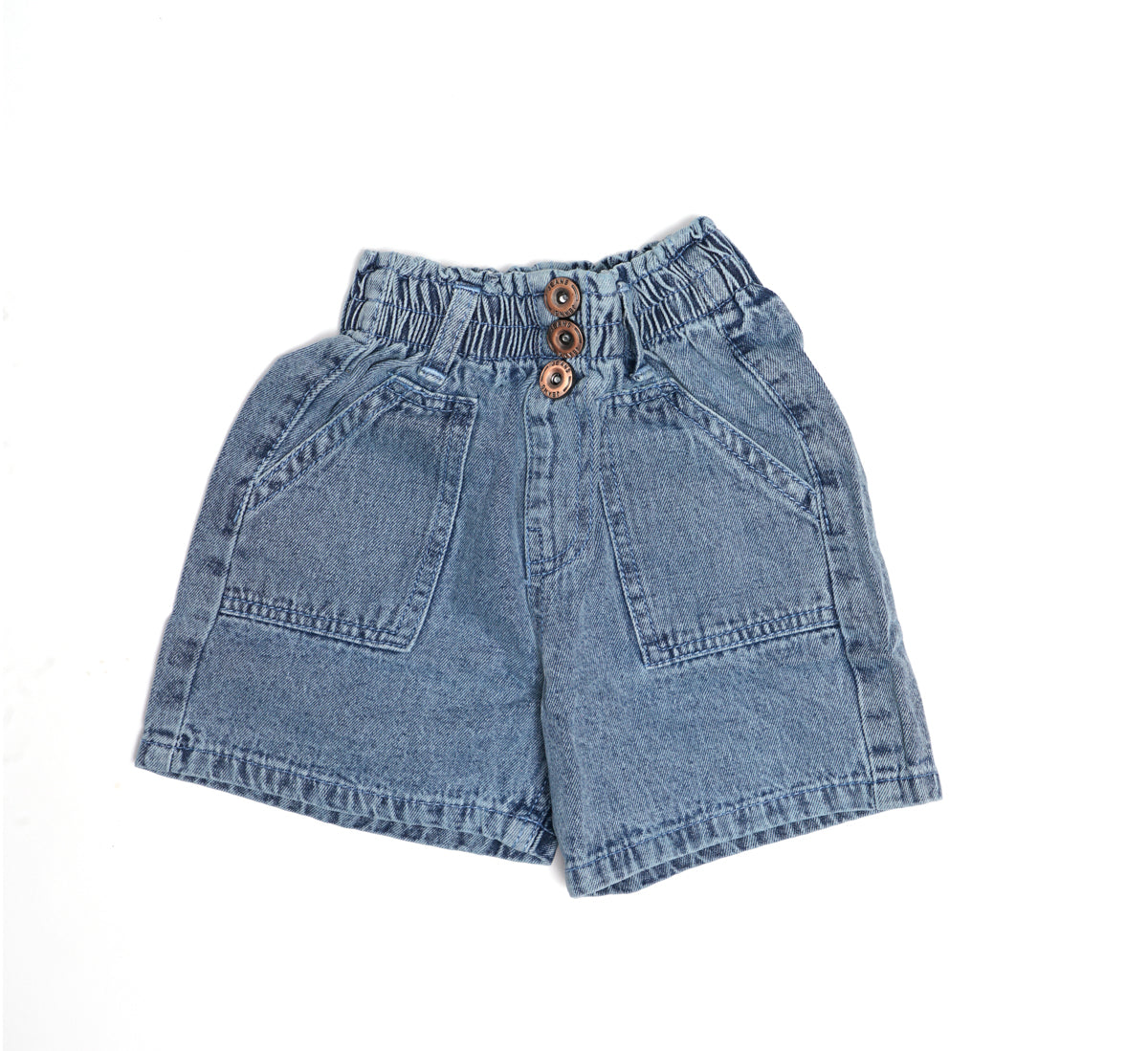 THREE BUTTON SHORTS