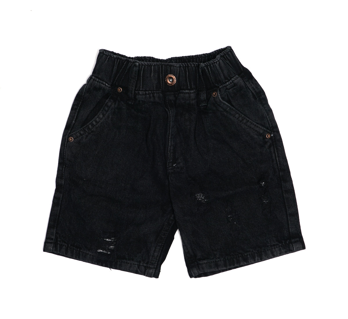 SCRATCH DENIM SHORTS KIDS