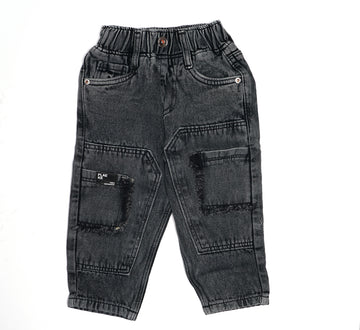Plain Cargo Jeans